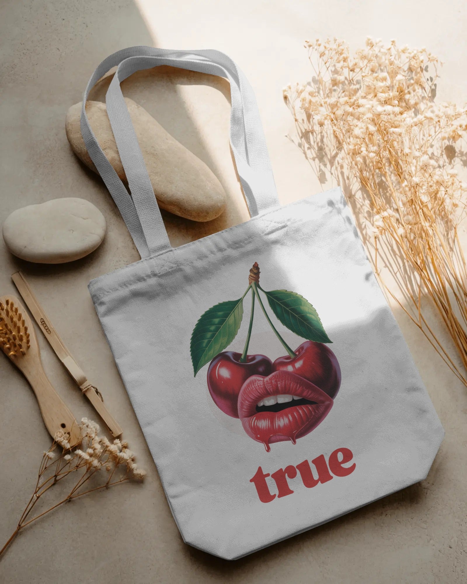 Tote Bag "True Cherry Lips"