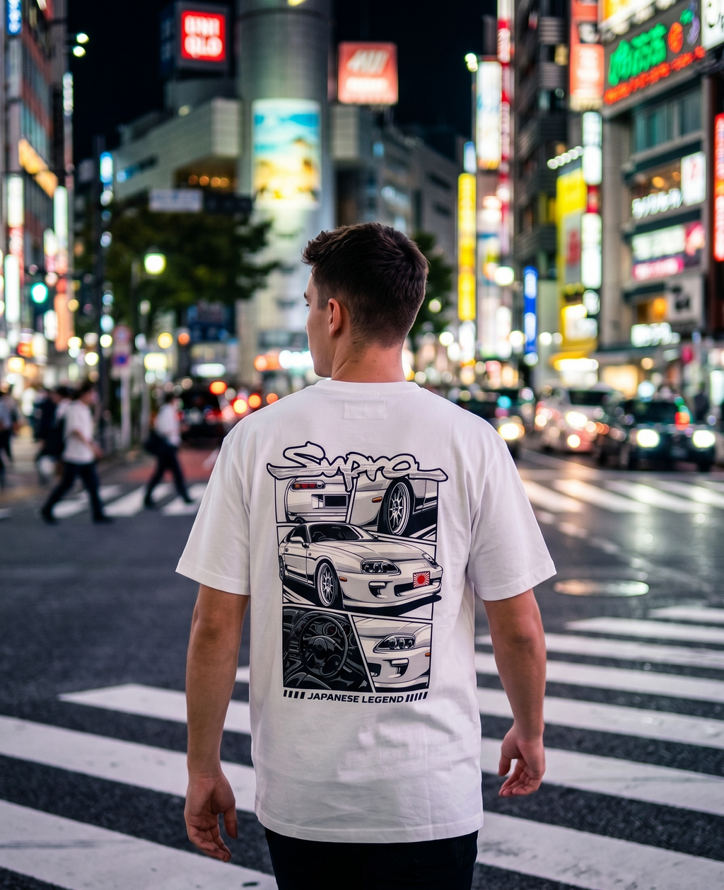 Camiseta Oversized — "Japanese Legend" (JDM Icon)